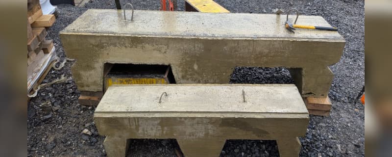 Bloc Encoches - Blocs béton sur chantier